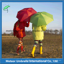 Plegable de la manera de la calidad embroma el paraguas de los niños para el uso del regalo de la promoción